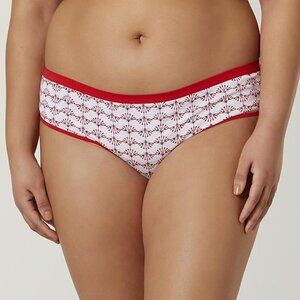 6-Pack Bikini Panties 100% Cotton Joe Boxer Women's size 7